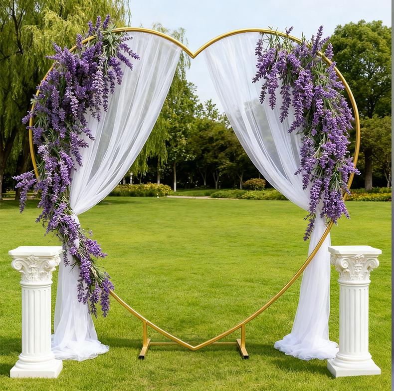 Свадебная арка в форме сердца, подставка для воздушных шаров для предложений и декора на День святого Валентина