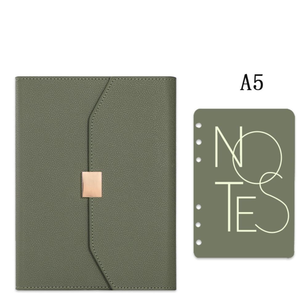 A6/A5 Binder Notebook Leather Cover Travel Journal Notebook Vintage Refillable Notebook