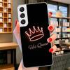Lovers King Queen Cover Phone Case For Samsung Galaxy S26 S25 Edge S24 Ultra S23 S22 Plus S21 S20 FE Soft Fundas Shell Galaxy S2