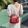 Women Shoulder Bag Suedes Purse Clutches Shoulder Toted-Green