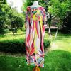 European & American Boho Chiffon Beach Dress: Ethnic Style Long Turkish Robe & Sunscreen Shirt