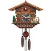 Wooden Cuckoo Clock,Handmade Wall Cuckoo Clock for Decor