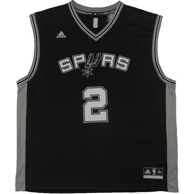X NBA Collaboration San Antonio Spurs Kawhi Leonard модная мягкая удобная повседневная баскетбольная майка мужская майка черная 7818A-304-AEB1585