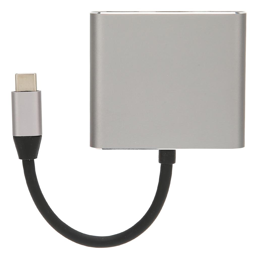USB C To HD Multimedia Interface Hub 3 In 1 4K UHD 3840x2160 30Hz Type C To HD Multimedia Interface