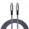 Угловой кабель USB-C PD для быстрой зарядки для iPhone - Плетеный и прочный