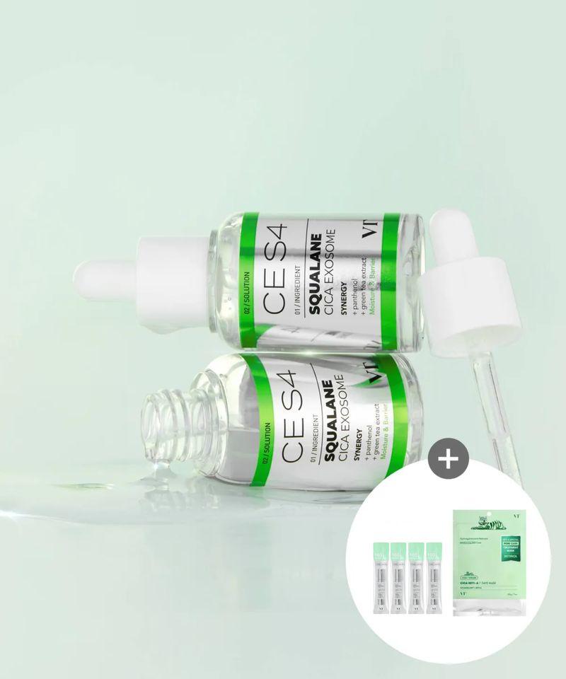 VT S4 Moisture Ampoule 30ml (Squalane) Set of 2