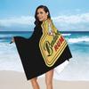 Bundaberg Rum Beach Towel Soft Microfiber Quick Dry Absorbent Quick Towels For Bath