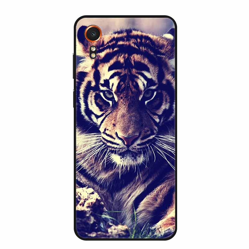 For Samsung Galaxy Xcover7 Case Black Silicone Soft Back Cover Case For Samsung Xcover 7 Phone Case Cover X Cover 7 6.6" Funda