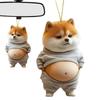 Fat Puppy Car Decor - Mirror Decoration, Car Puppy Charm | Car Decoration for