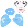Face Makeup Template 13pcs/7 Styles Reusable Face Paint Stencil Body Painting Template Flower Butterfly Facial Design