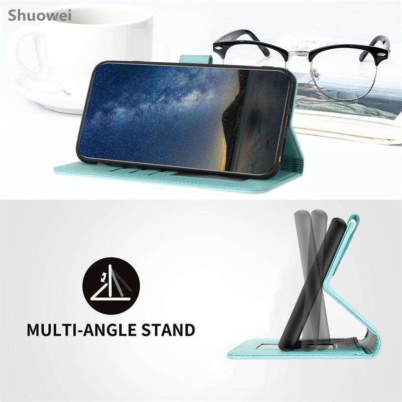 Для Samsung Galaxy Note 8 9 10 Lite 20 X Cover 4 4S 5 6 7 Pro 5G Чехол для телефона Слот для карт Кожаный чехол-книжка