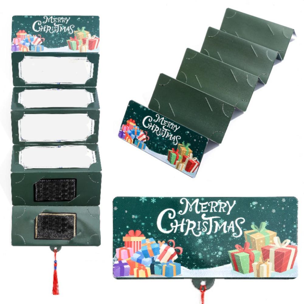 Lucky Folding Card Envelope Santa Claus Christmas Decorations Christmas Money Pocket Bag Christmas