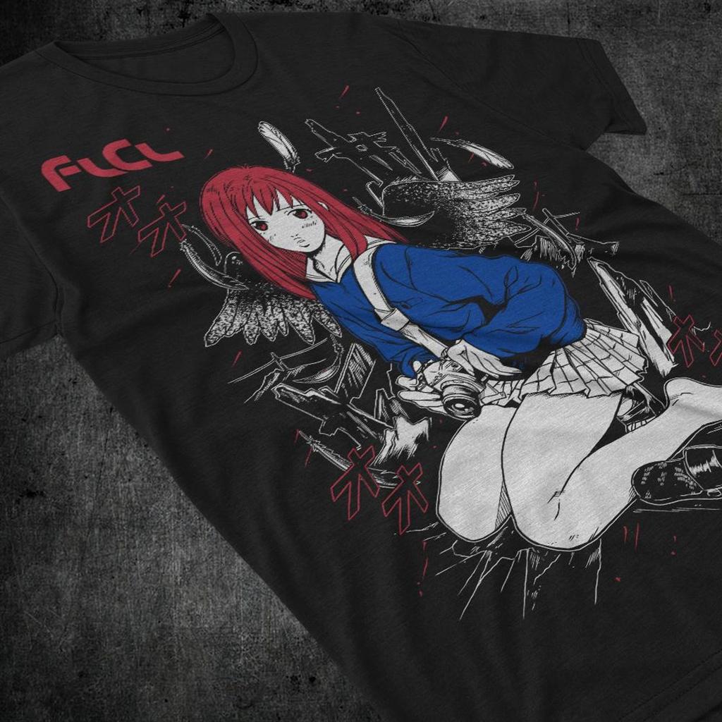 Haruko Haruhara Shirt: FLCL Anime Unisex Tee