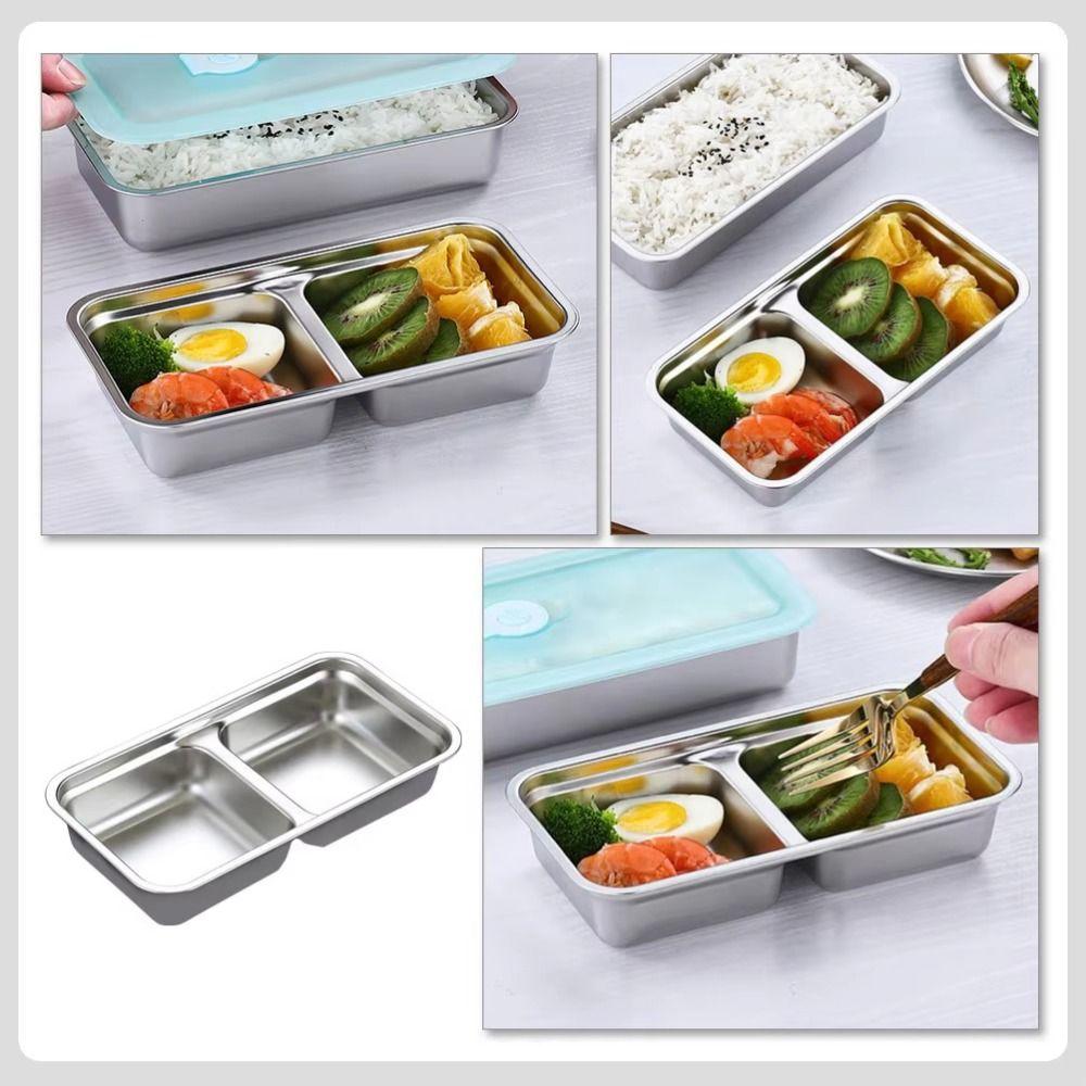 Многоразовый отдельный поднос для приправ, одно- или двухсекционный контейнер для приправ с крышками для пикника