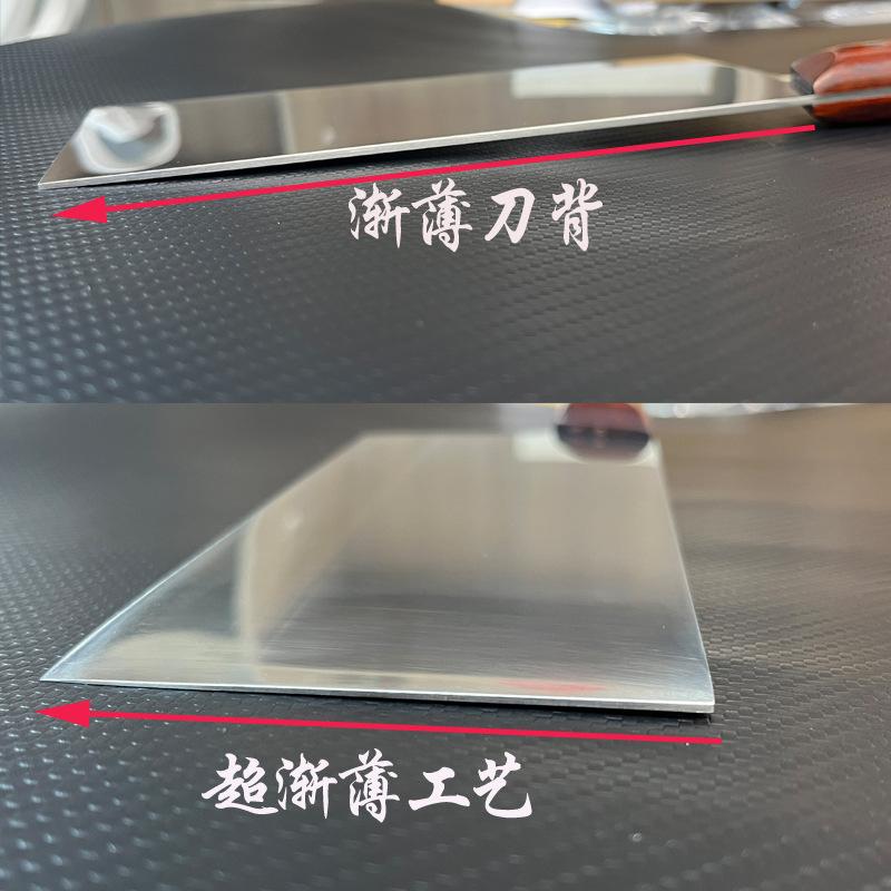8 Inch Chinese Chef Knife Welding VG10 Steel Blade Wood Handle Slicing Vegetables Cleaver Meat Professional Kitchen Knives