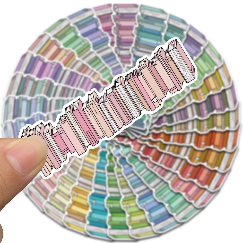 30 шт. Стопка книг Трекер чтения Креативный стиль Страница Чтение Книжное искусство Декор Пейзаж Маркировка Подарок Креативные карточки Закладки