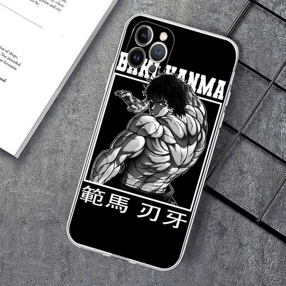 Чехол для телефона Hanma Baki Grappler для iPhone 15 14 11 12 13 Mini Pro XS Max Чехол 6 7 8 Plus X XR SE 2020 Funda Shell
