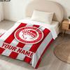 Custom Olympiacos F.C Blanket, High quality Comfortable for All Seasons, Home Decor, Warmth and Comfort