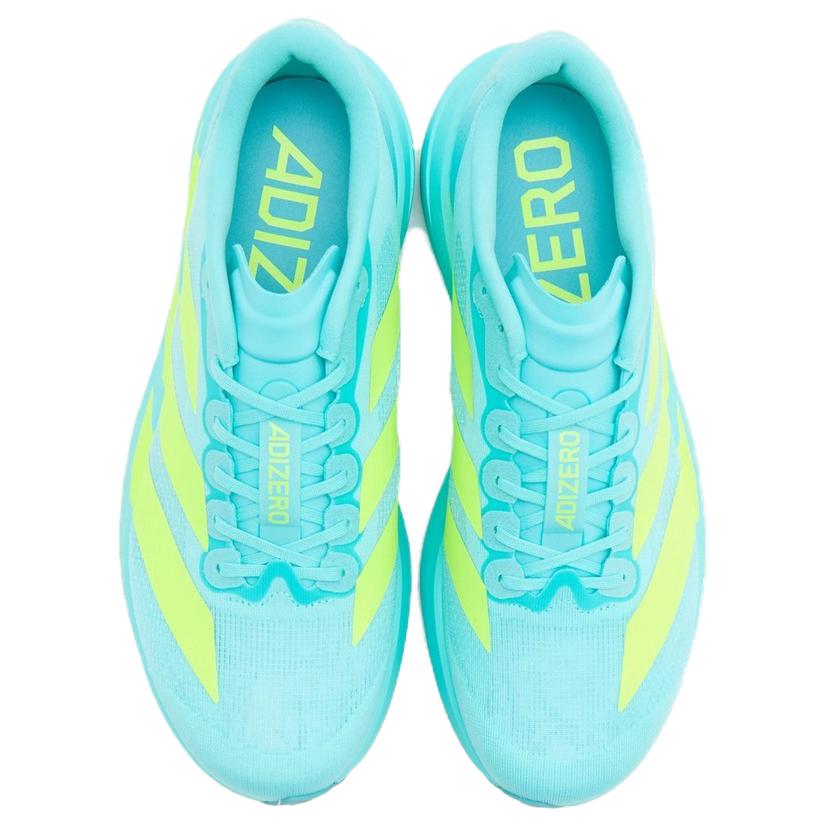Adidas Кроссовки Adizero Evo SL Flash Aqua Lucid Lemon Мужские Бирюзовый Мятный Тон JS4506