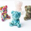 Настольное украшение 'Медведь' из эпоксидной смолы с кристаллами воды для декора дома и офиса