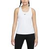 Nike Женские майки с белым воротником, без рукавов, тонкие, прямого кроя DV9898-100