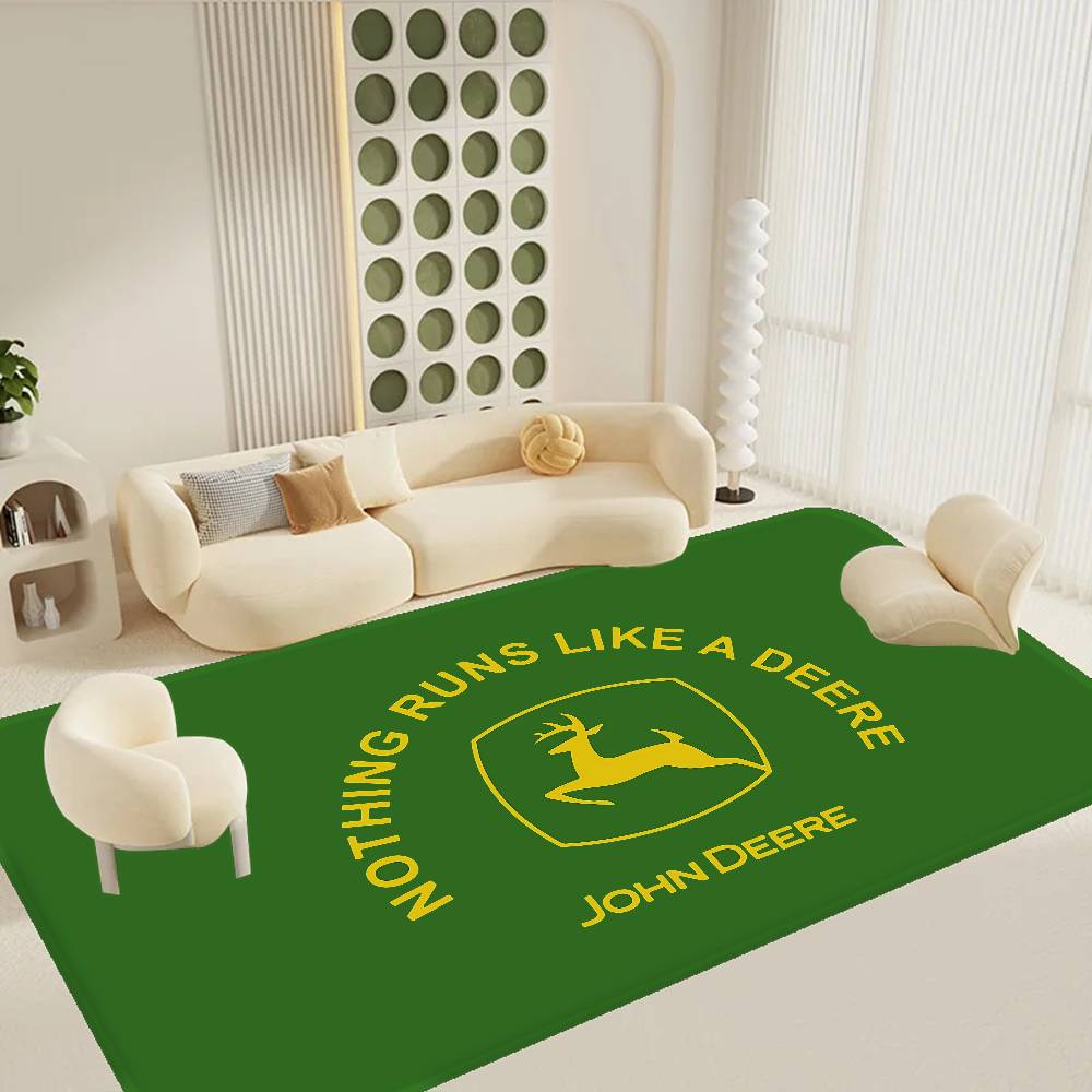 Сельскохозяйственная техника J-John Deere Коврик для ванной Нескользящий Впитывающий воду Длинная полоса Подушка Коврик для спальни Приветственный коврик