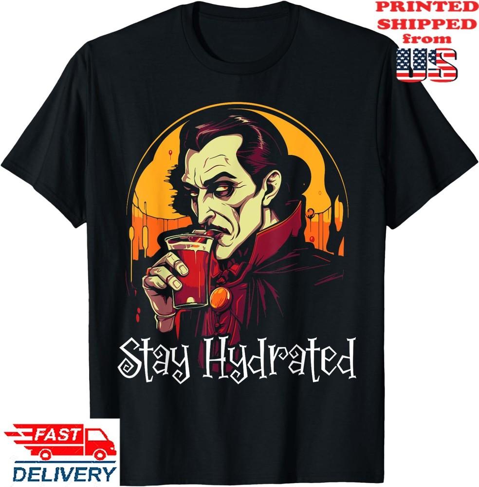 Dracula Halloween Scary Trick Or Treat Spooky Vampire T-Shirt, Unisex Tee Unisex T-Shirt