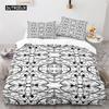 Colorful Geometric Duvet Cover Set Psychedelic Swirl Bedding Set King Queen For Kids Adults Room Microfiber Abstract Quilt Cover