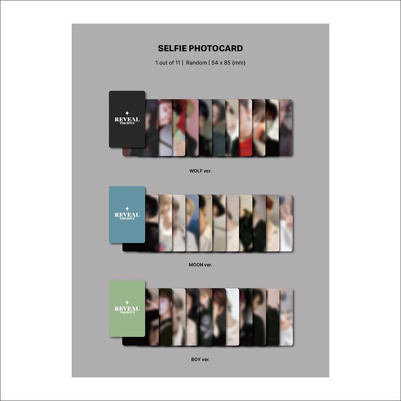 THE BOYZ REVEAL Platform Ver. (WOLF Ver. / MOON Ver. / BOY Ver.)