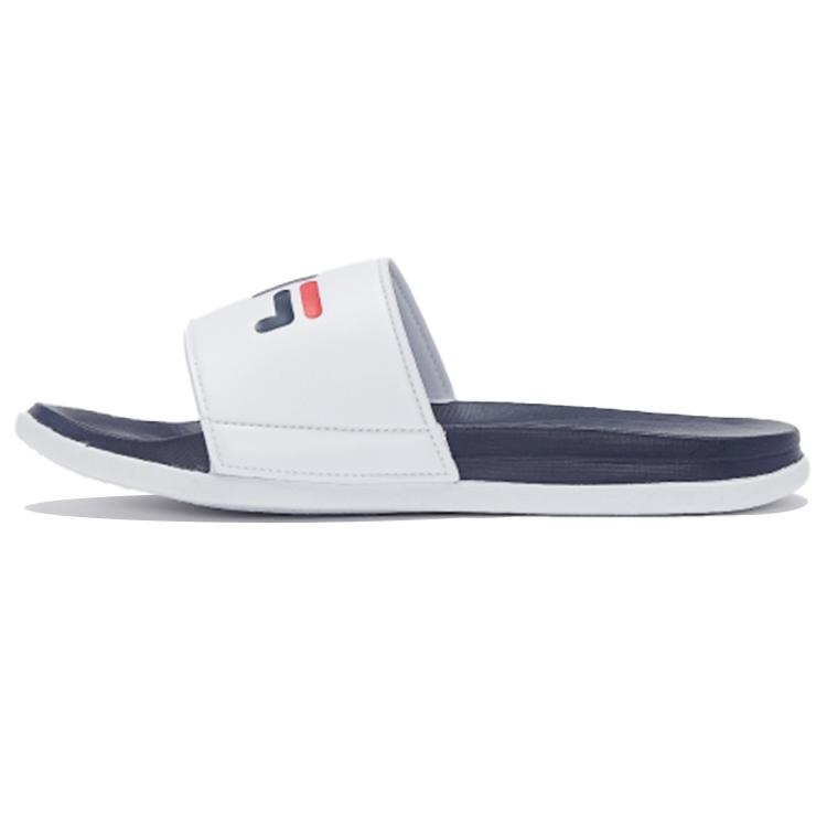 Fila Slicktender Бесшумные скользящие тапочки Унисекс Бело-синие 1SM00564_422