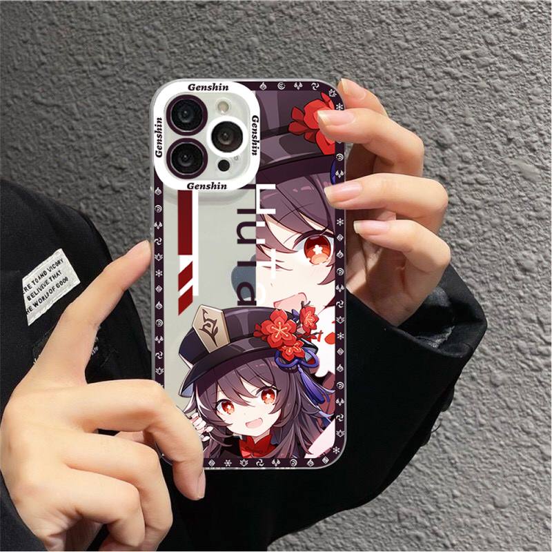 Чехол для телефона Genshin Impact в стиле аниме для iPhone 11 12 13 Mini Pro Max 14 Pro Max Чехол корпус