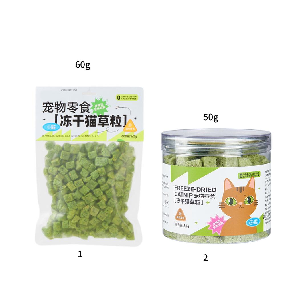 Grass Chew Snack for Cat Natural Grass Catnip Snack Cat Chewing Teething Treats Kitten Teeth Cleaning Snacks Cat Favor