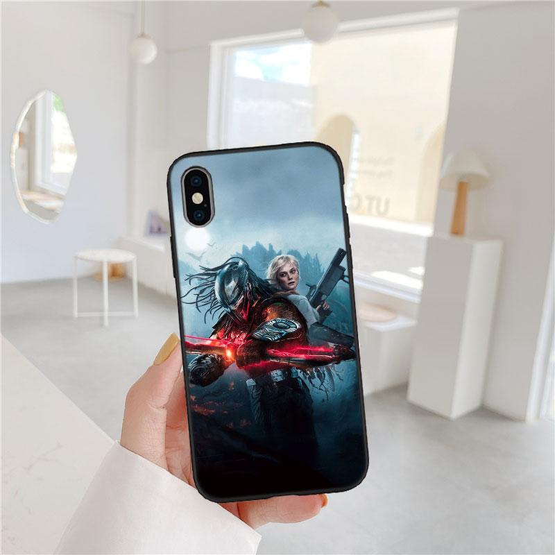 BF6 Чужой против Хищника Ксеноморф Мягкий чехол для телефона iPhone 16 15 14 13 12 Pro Max Plus Mini
