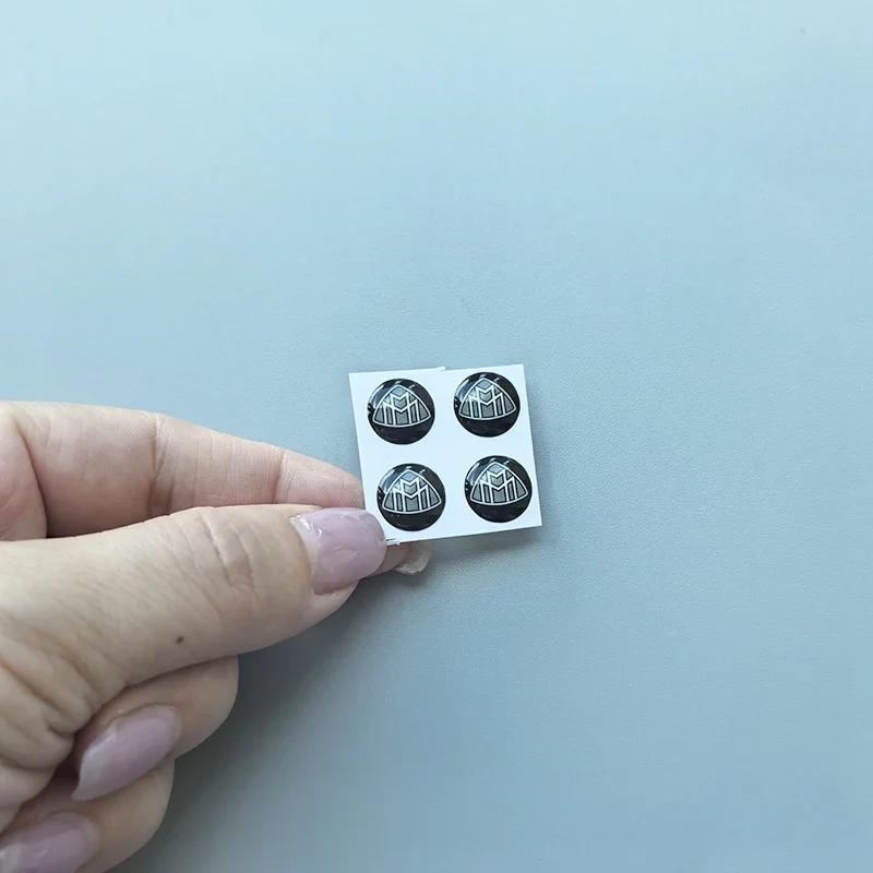 Автонаклейка 2025 Для Benz 11 мм 14 мм 20 мм 25 мм 30 мм 5 см Круглая Кристаллическая Эпоксидная Наклейка-Эмблема Автомобиля для Mercedes Benz Maybach Брелок