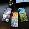 Весенние обои для iPhone Чехол для телефона Samsung Galaxy A73, A72, A71, A70, A53, A52, A51, Мягкий силиконовый черный чехол