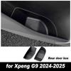 Car Central Control Storage Box for Xpeng G9 2022-2025 Cup Holder Dashboard Tray Organizer Tidying Black Interior Accessories