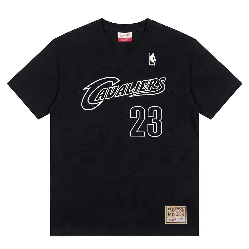 Футболка Mitchell & Ness Унисекс Черная MN13S18-LJA-1