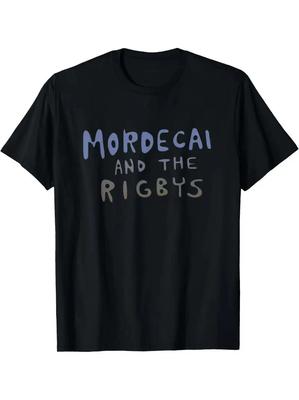 Mordecai and the Rigbys. T-Shirt Men's T-shirt Funny Pattern, Casual and Comfort