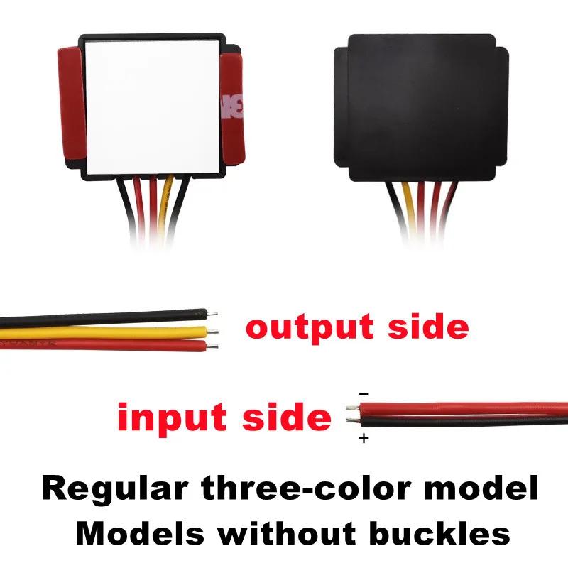 DC 12V 24V Зеркало Сенсорный Выключатель Датчик Зеркало Для Ванной Комнаты Зеркало Для Макияжа Светодиодный Монохромный Трехцветный Безэлектродный Регулировка Яркости