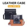 [Film Lab] Instax Wide EVO PU Leather Camera Case Soft Protective Case with Strap CAA83