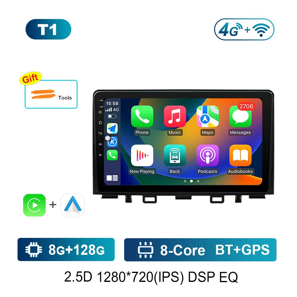 Android Car Radio Multimedia Video Player для Toyota Wish 2 2009 - 2017 GPS-навигация Левый руль DSP Stereo 4G WiFi