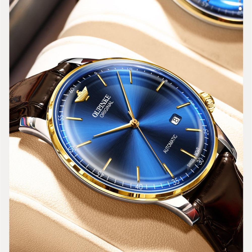 OUPINKE Мужские часы Модные механические часовщики Высококачественные часы