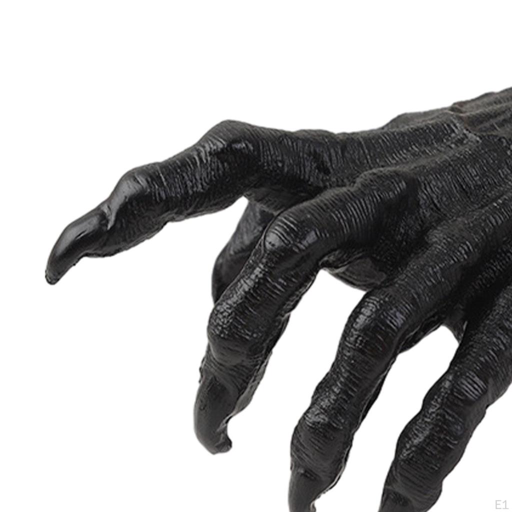 Witch Devil Hand Statue Aesthetic Art Sculpture Novelty Halloween Ornament Figurine for