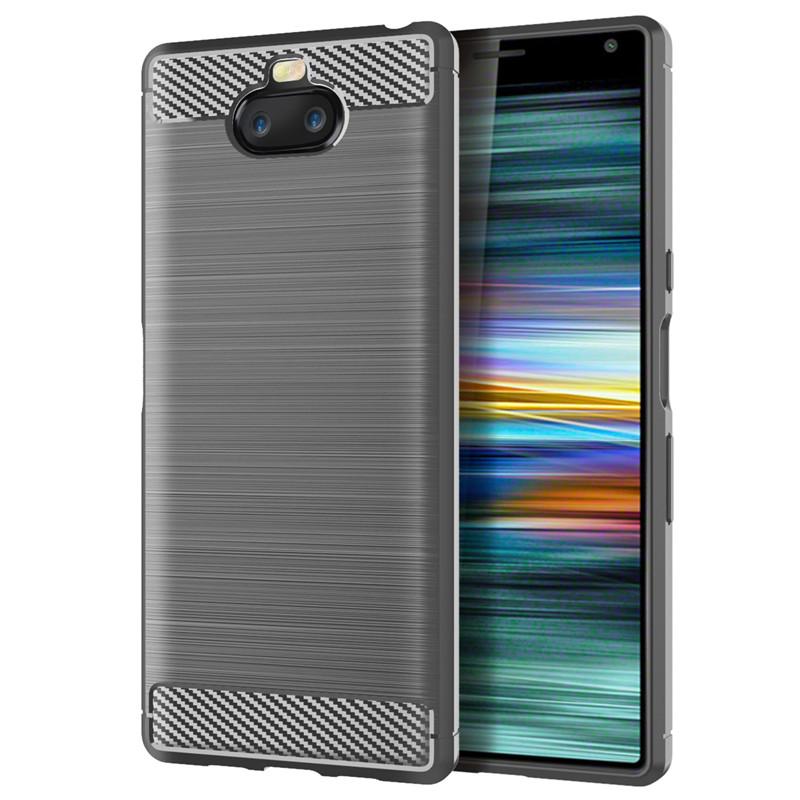 Для Sony Xperia 10 xperia10 противоударный силиконовый чехол роскошный чехол для телефона sony 10 xperia xa3 противоударные матовые задние чехлы