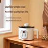 Multi-Function Mini Electric Cooker: Rice, Frying & Reservation, UK/EU Standard