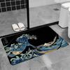 The Great Wave Off Kanagawa Room Mats Retro Multiple Choice Living Room Kitchen Rug Non-Slip Welcome Rug