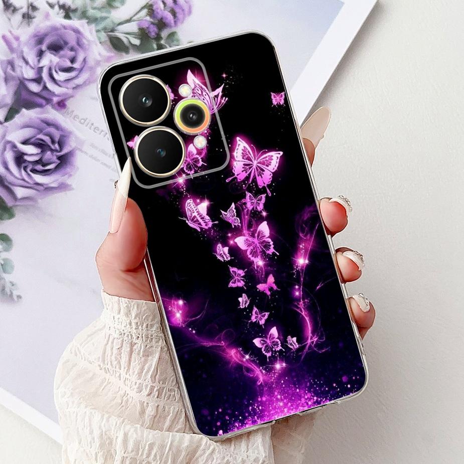 Чехол для Realme 15 Чехол для Realme15 Pro RMX5101 Роскошный Модный Расписной Чехол Мягкий Тонкий Чехол для Телефона Для Realme 15 Pro 5G Задняя Крышка Бампер