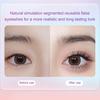 Накладные ресницы без клея, легкое нанесение, естественный вид, многоразовые самоклеящиеся накладные ресницы, женские аксессуары