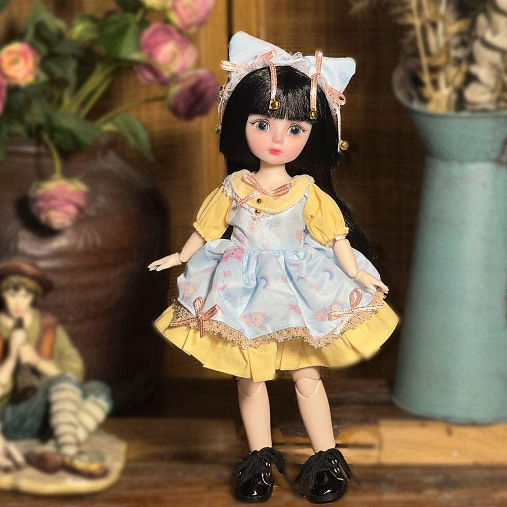 С одеждой обувью BJD кукла с париком макияж DIY игрушки милый лучший подарок для девочек дети