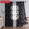 1 шт. Серия Nuan Американский стиль Кружевной жаккардовый Прозрачный тюль Универсальный тюль для гостиной, спальни, балкона, окна, домашний декор